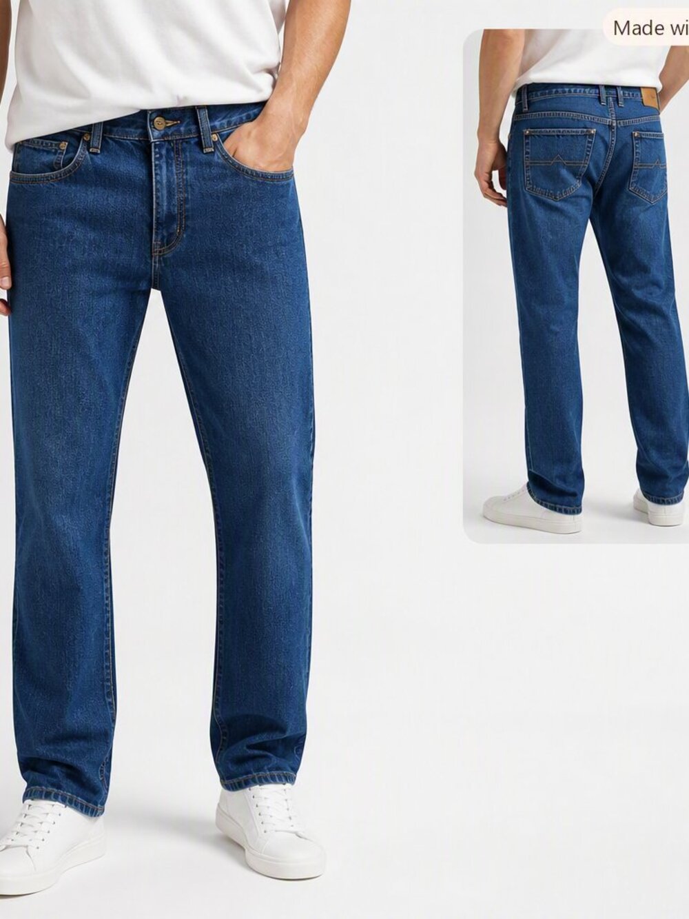 Urban Pipeline Slim Straight Jeans 32x30 Vintage Wash Y2K Retro-Core Denim